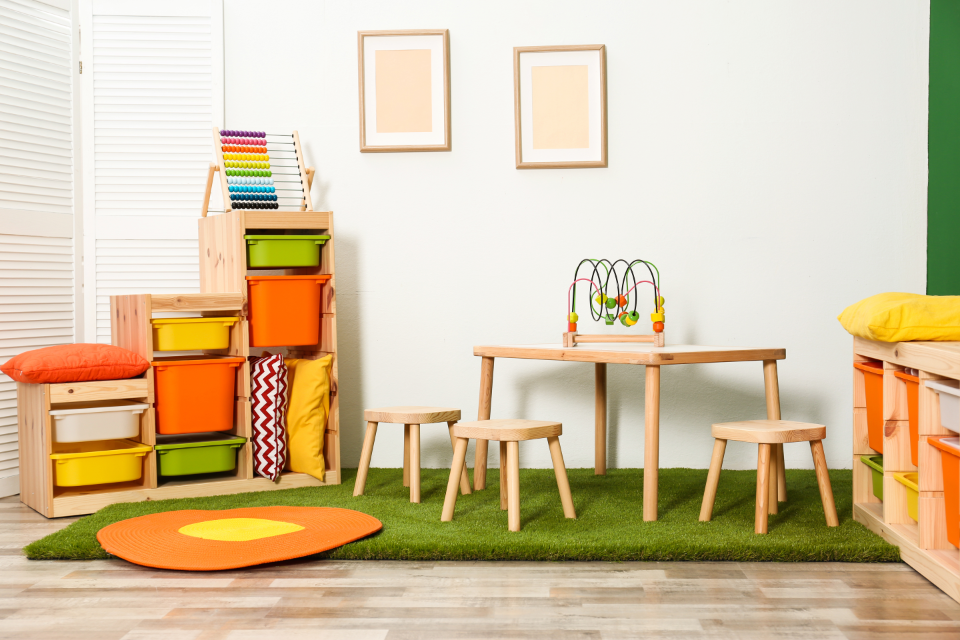 stylish-playroom-interior-with-table-stools